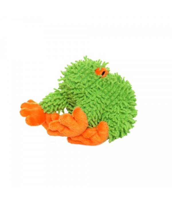 Супер прочная игрушка для собак из микрофибры Лягушонок Фрэнк, прочность 9/10 (Microfiber Frog) MT – Micro – Frog
