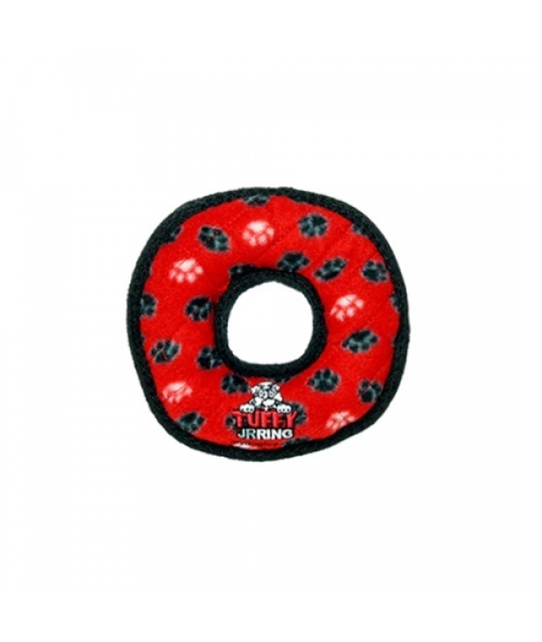 Супер прочная игрушка для собак Кольцо малое, красный, прочность 9/10 (Jr Ring Red Paw) T – JR – R – RP