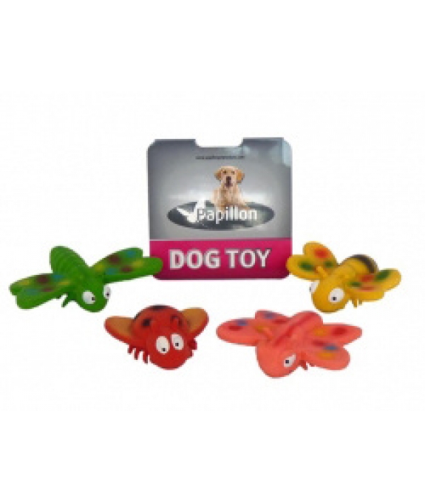 Игрушка для собак "Жучок – паучок", латекс, 7 – 9,5см (Small insects) 140024