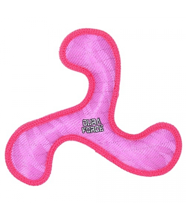Супер прочная игрушка для собак Бумеранг, розовый, прочность 9/10 (Boomerang Tiger Pink/Pink) DF – BR – T – PP