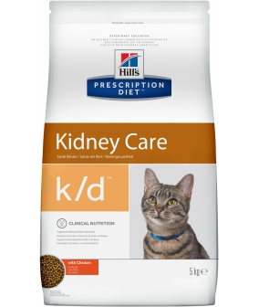 k/d для кошек лечение почек, сердца и нижнего отдел мочевывод.путей (курица) 4308M