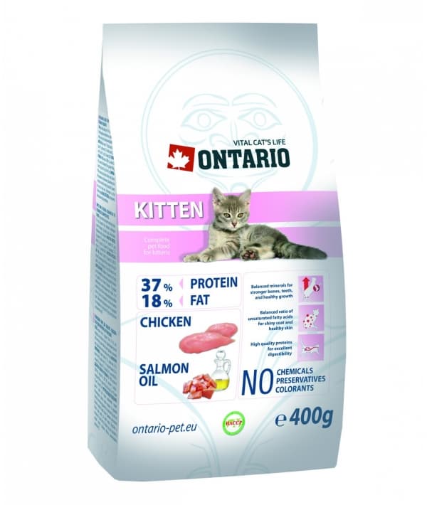 Для котят с курицей (ONTARIO Kitten 2kg) 213 – 0007