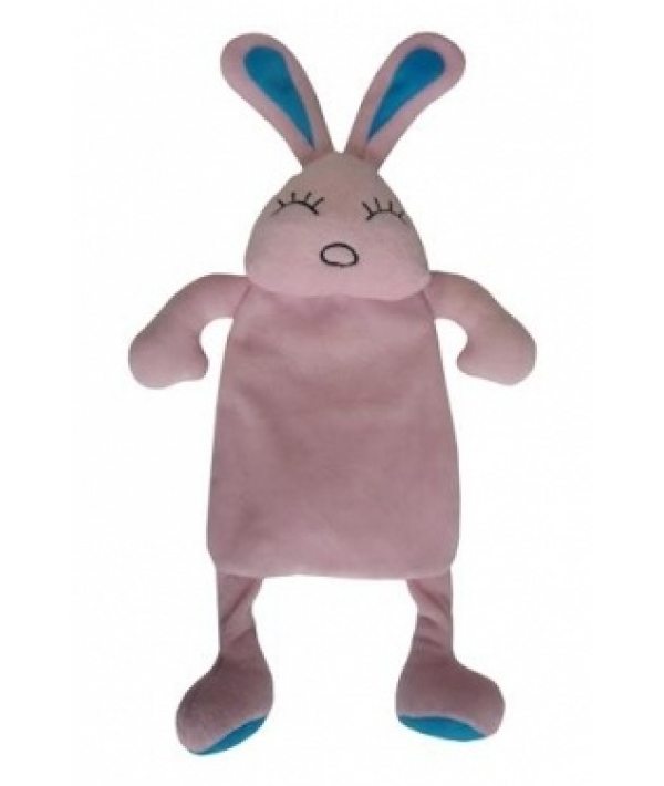 Игрушка для собак "Кролик" шуршащий, с пищалкой, плюш, 35 см (Rabbit with crackle&peep)140049