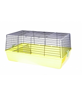 Клетка для грызунов 85 * 49 * 38 см (Rodent cage cavia 4 coloured funny) 35168