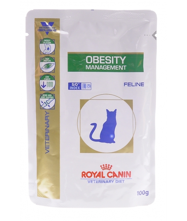 Кусочки в желе для кошек при ожирении (Obesity management S/O) 751001