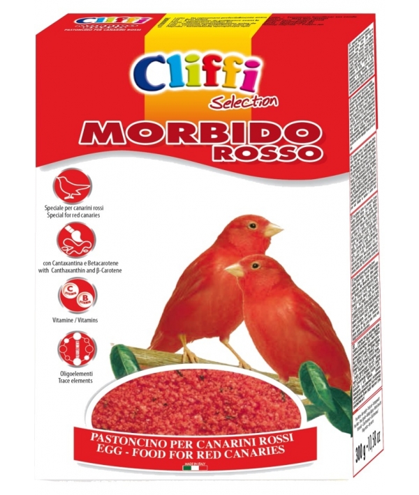 Яичный корм для красных канареек (Morbido Rosso) PCOA223