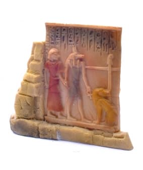 Декор для аквариумов "Иероглифы", 20 * 3 * 16 см (Hieroglyph small aqua decor) 44771