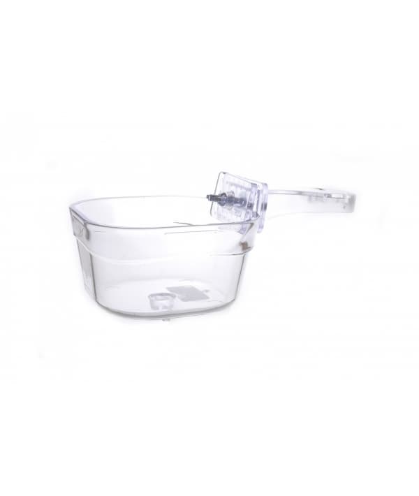 пластиковая кормушка для птиц "Джумбо" большая 12*12*6,5 см (Jumbo feeder clear plastic large) 14266