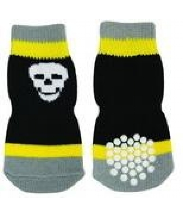 Носочки черно – желтые, M 3*7,5см (5625322)