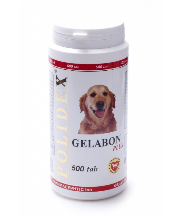 Профилактика и лечение заболеваний опорно – двигательного аппарата для собак 500таб (Gelabon plus) 0948/12948