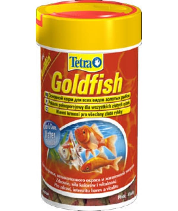 Корм для золотых и холодноводных рыб, хлопья Goldfish Flocken 250 ml 140127