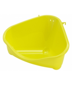 Туалет для грызунов pet's corner угловой средний, 35х24х18, лимонно – желтый (pet's corner medium) MOD – R200 – 329.