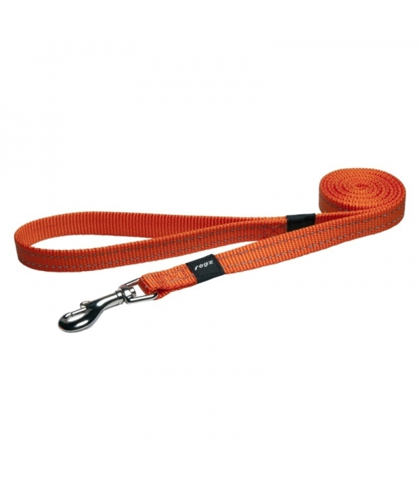 Удлиненный поводок серия "Utility", размер L, ширина 2 см, длина 1,8м, оранжевый (FIXED LONG LEAD) HLL06D