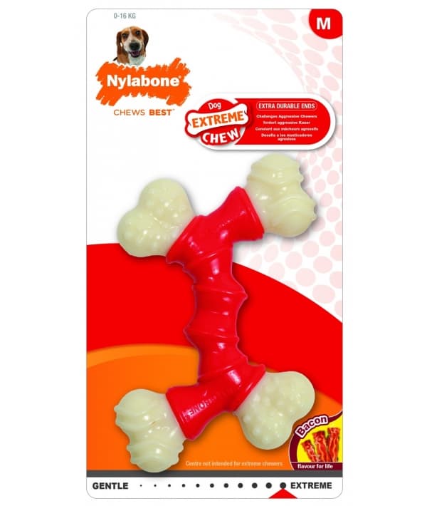 Двойная косточка, экстра – жесткая, М (Extreme Chew Double Bone) 982649EU