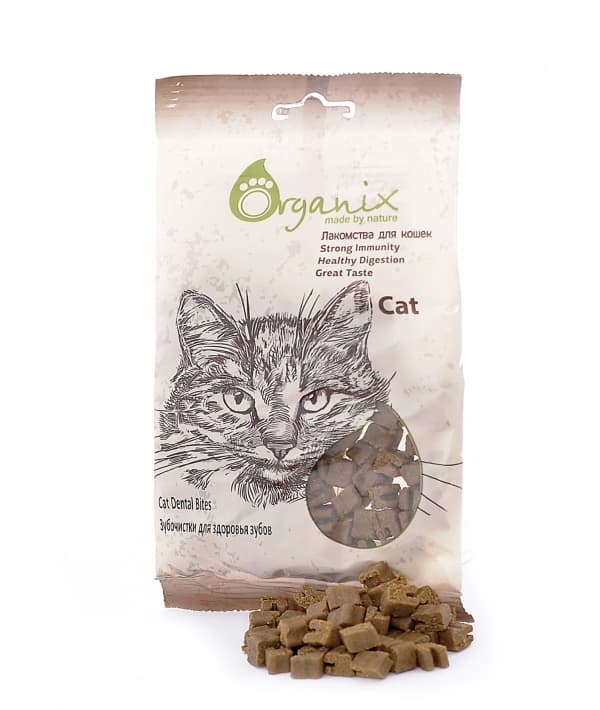 Лакомства для кошек Зубочистки для здоровья зубов. (Cat Dental Bites) D3013