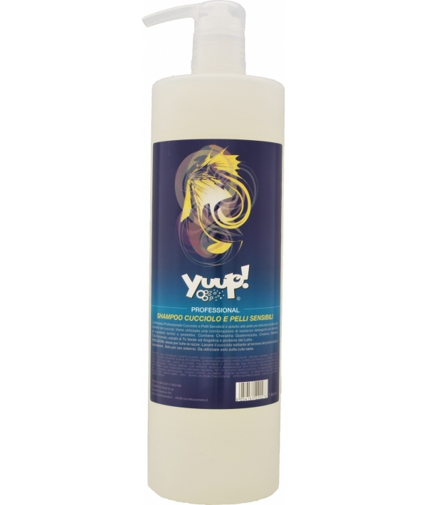 Конц. шампунь для щенков и собак с чувствительной кожей с молочным протеином и зеленым чаем (Professional Gentle Shampoo for Sensitive Skin & Puppies) 1:10 – 1:20 YPSD1