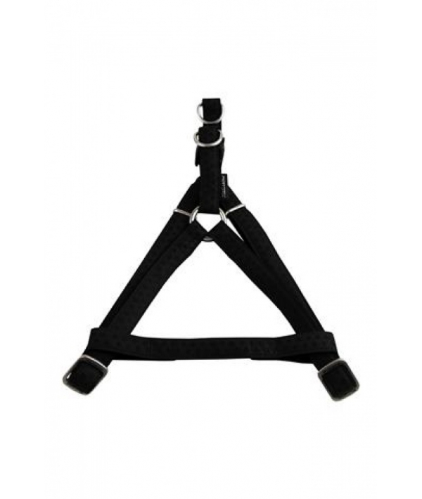 Шлейка, искусственный кожа 10мм – 26 – 40см, черный (Harness, 10 mm x 26 – 40 cm, Mac Leather, colour black) 170481