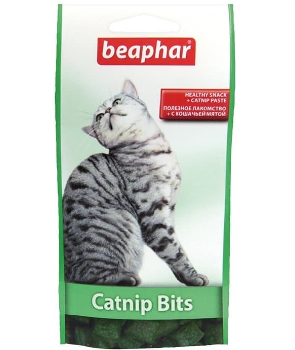 Лакомство для кошек с кошачьей мятой (Catnip Bits), 75шт. (12623)