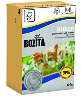 Кусочки в желе для Котят с курицей (Kitten)