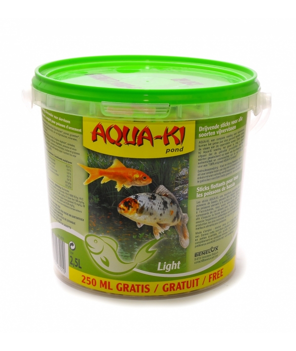 Натуральные палочки для прудовых рыб, зеленые (Aqua – ki green 2+0.5 l free) 46101