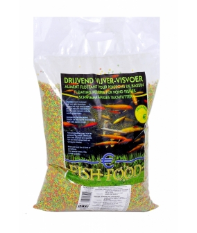 Трехцветные гранулы для декоративных прудовых рыб (Floating pellets 3 colours plastic bag ) 46504