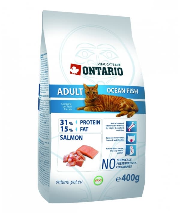 Для взрослых кошек с морской рыбой (ONTARIO Adult Ocean Fish 10kg) 213 – 0039