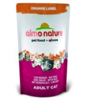 Для Кастрированных кошек с Говядиной (Orange label Cat Beef) 431