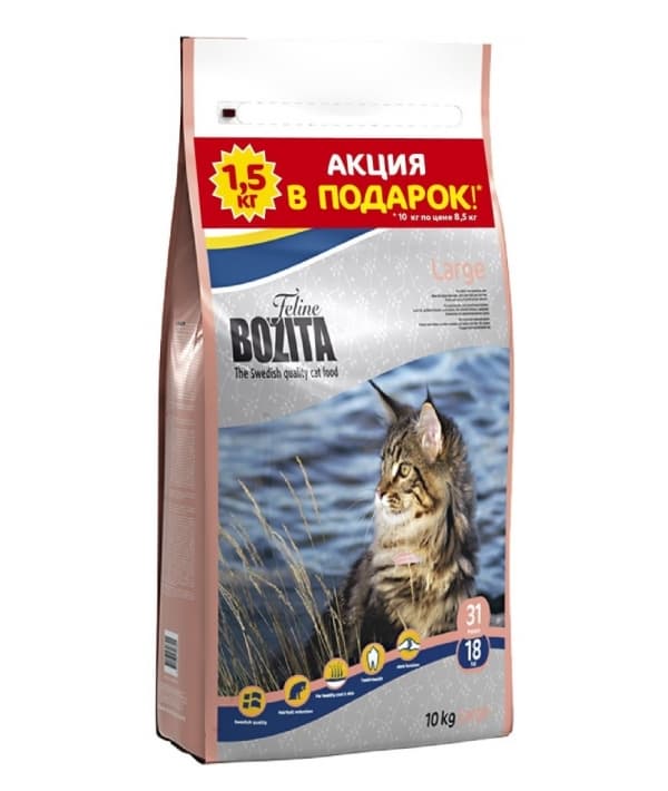 Для взрослых и молодых Кошек Крупных пород (Feline Funktion Large 31/18)