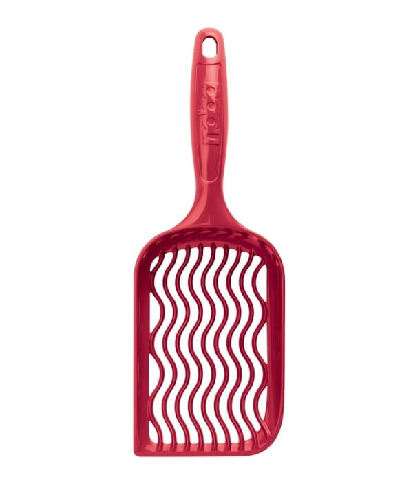 Совок для уборки лотка Noba, рубиновый (NOBA® Premium Scoops – Ruby Red) NOBA – ZCO – 24RUBY