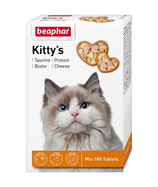 Комплекс витаминов для кошек (Kitty's Mix),180шт. (12506)