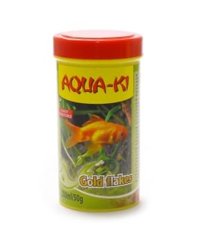 Корм для золотых рыбок, хлопья (AQUA – KI GOLD FLAKES 100 ML)