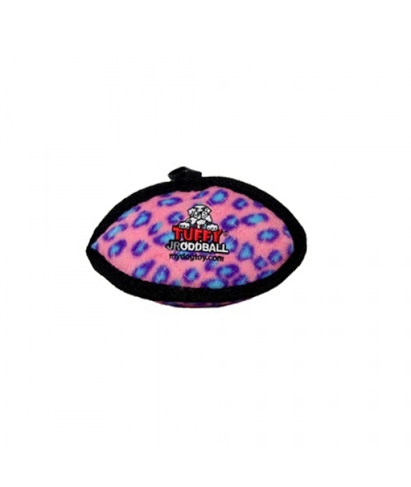 Супер прочная игрушка для собак Торпеда малая, розовый леопард, прочность 7/10 (Jr Odd Ball Pink Leopard) T – JR – OB – PL
