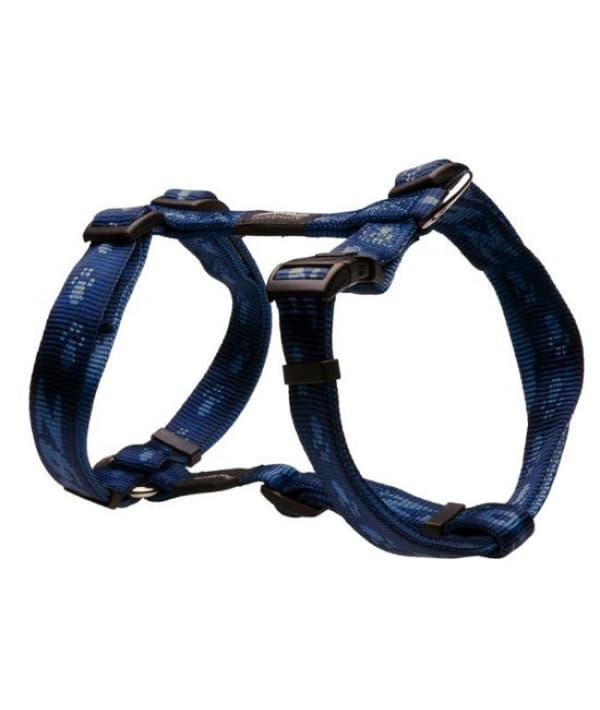 Шлейка серия "Alpinist", размер M (32 – 52см), ширина 1,6см, темно – синий (H – HARNESS) SJ23B