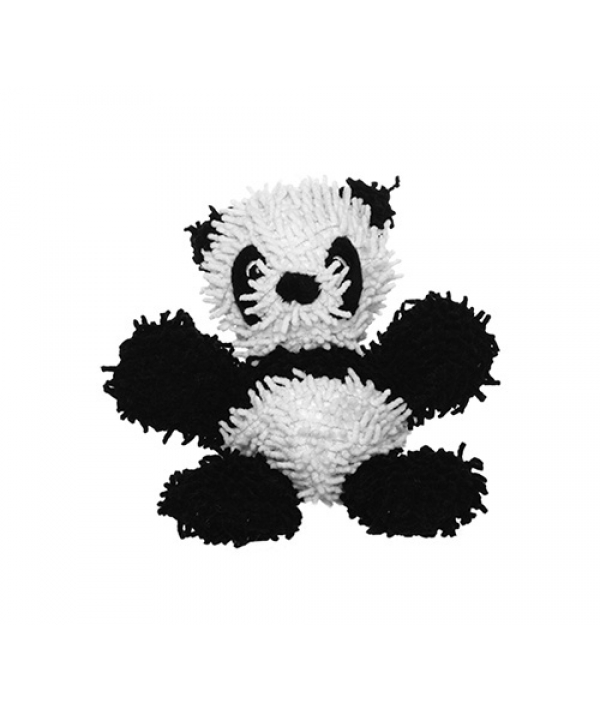 Супер прочная игрушка для собак из микрофибры Панда Паркер, прочность 9/10 (JR Micro Ball Panda) MTJR – MicroB – Panda