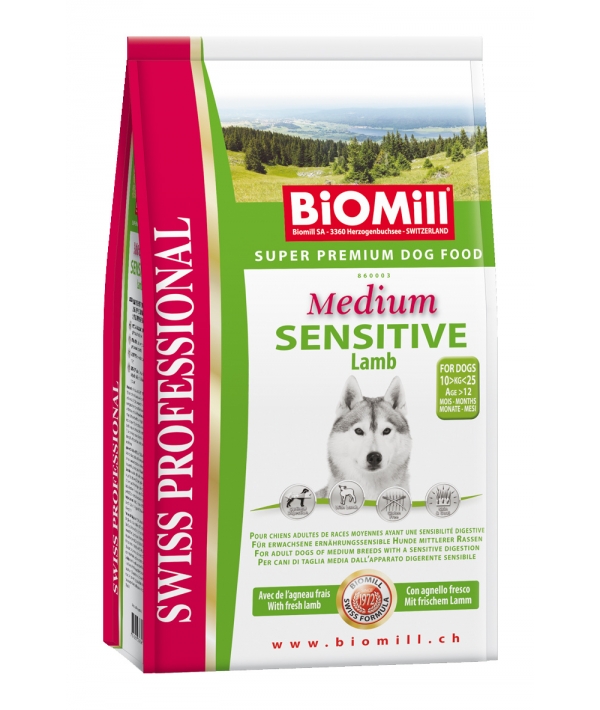 SWISS Для собак всех пород с ягненком и рисом (Medium Sensitive Lamb & Rice) (860003)