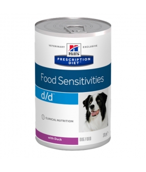 Консервы D/D с уткой для собак с пищевой аллергией (D/D Duck & Rice) 8003U