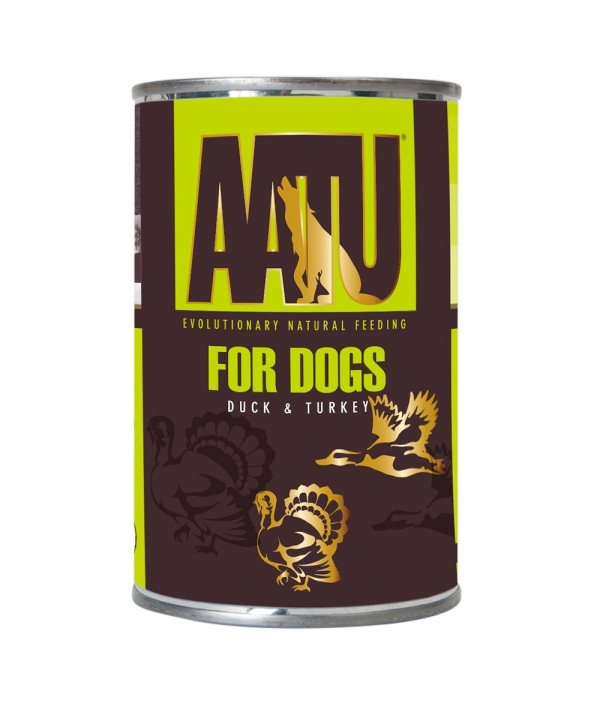 Консервы для собак Утка и Индейка (AATU DUCK & TURKEY) WADT400