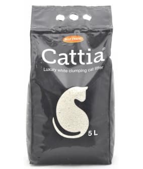 Комкующийся наполнитель Cattia, 5 л