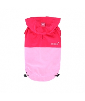 Двухцветный плащ с капюшоном, фуксия/розовый, размер S (длина 21см) (PAZ(RAINCOAT)/PINK/S) PAPA – RM1321 – PK – S