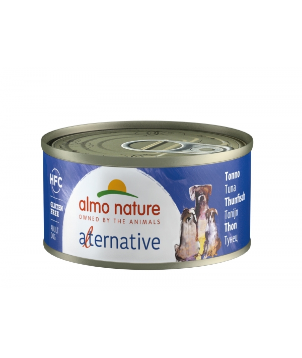 Консервы для собак "Тунец", 55% мяса (HFC ALMO NATURE ALTERNATIVE DOGS TUNA) 5360