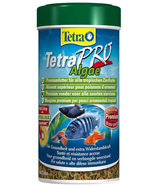 Растительный корм для декор.рыб, чипсы Tetra Pro Algae 250ml 139121