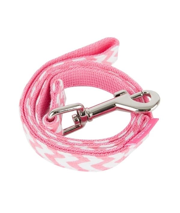 Поводок с узором "Зиг – Заг", розовый, размер М (ZIGGY LEASH/PINK/M) NAQA – AL7202 – PK – M