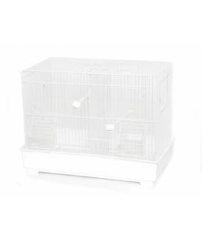 Клетка для птиц белая 65*34*43 см (Birdcage cova white 65x34x43 cm) 1560032