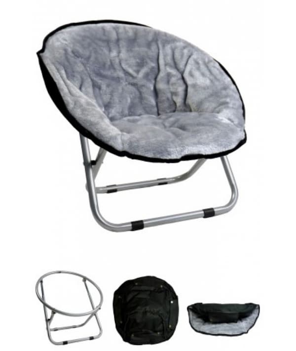 Стул "VIP ложе", 50*50*40см, светло – серый (Relax chair Light Gray) 260001