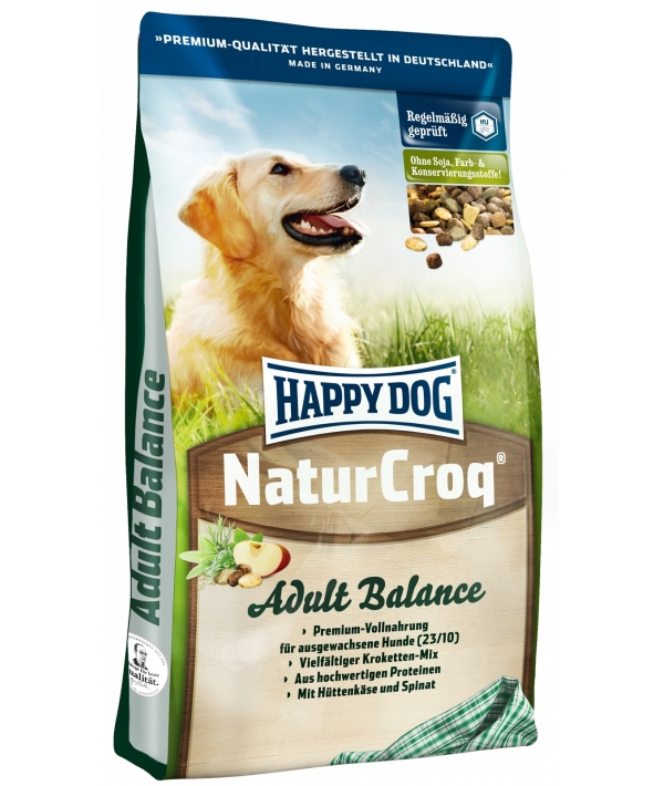 Натур Крок Баланс для собак с 5ью зерновыми культурами, овощами и домашним сыром (Balance)