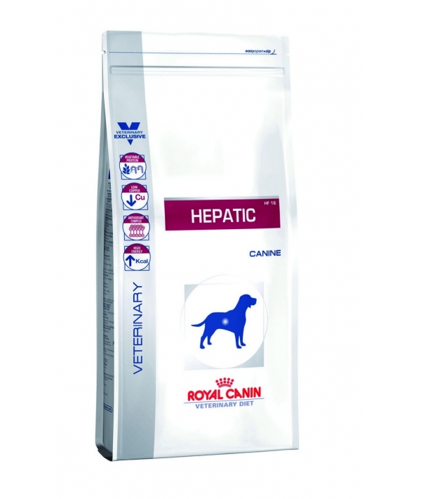 Для собак при заболеваниях печени (Hepatic HF16) 606015/ 606150