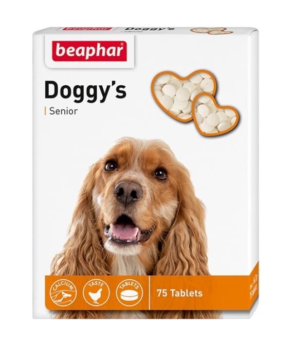 Витамины для пожилых собак (Senior Doggy's), 75шт. (11519)