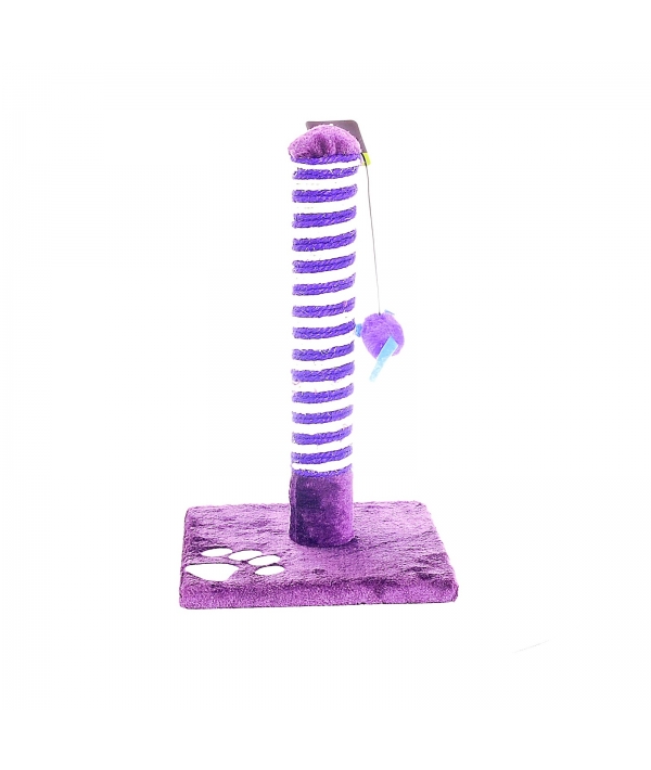 Когтеточка "Эко – Столбик" фиолетовая, 25*25*43см (Scratcher Guus eco violet) 210109