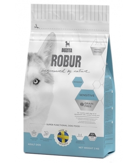Robur для взрослых собак с нормальным уровнем активности и чувствительным пищеварением, беззерновой с оленем (Sensitive Grain Free Reindeer 26/16) 24221