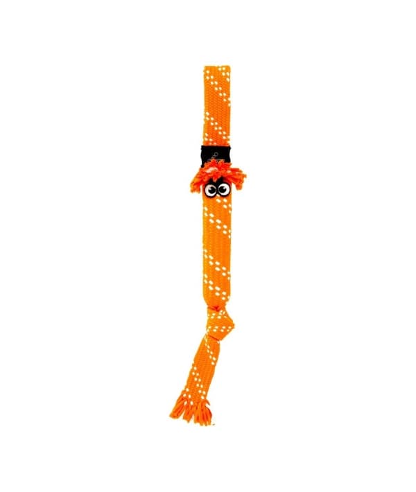 Игрушка веревочная шуршащая SCRUBZ , большая, оранжевый (SCRUBZ ROPE TUG TOY SM) SC05D